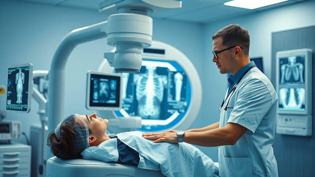 Comprehensive orthopedic care: patient receiving physical therapy in rehabilitation clinic